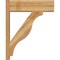 Ekena Millwork Funston Block Rough Sawn Outlooker, Western Red Cedar, 8"W x 26"D x 32"H OUT08X26X32FST05RWR - alternate 3